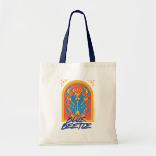 Bolsa Tote Escaravelho Azul Talavera Gráfico