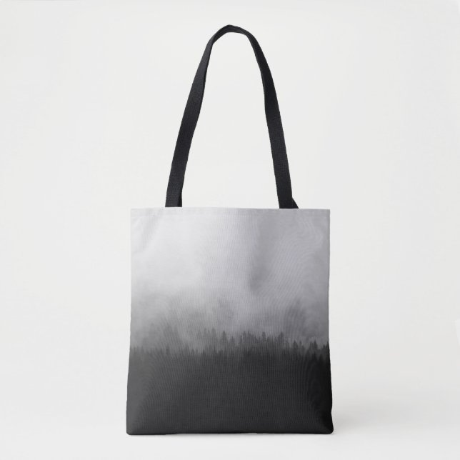 BOLSA TOTE ESCASSETO DE ÁRVORES COM PEDAÇOS (Frente)