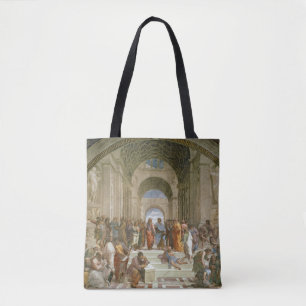Bolsa Tote Escola de Atenas, do della da estância