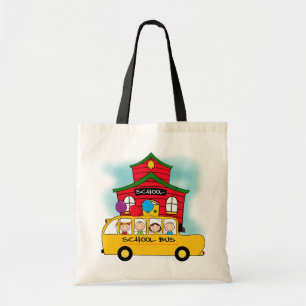Bolsa Tote Escola e t-shirt e presentes do auto escolar