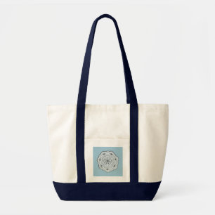 Bolsa Tote Escolha seu próprio Crochet Colorido Lacy