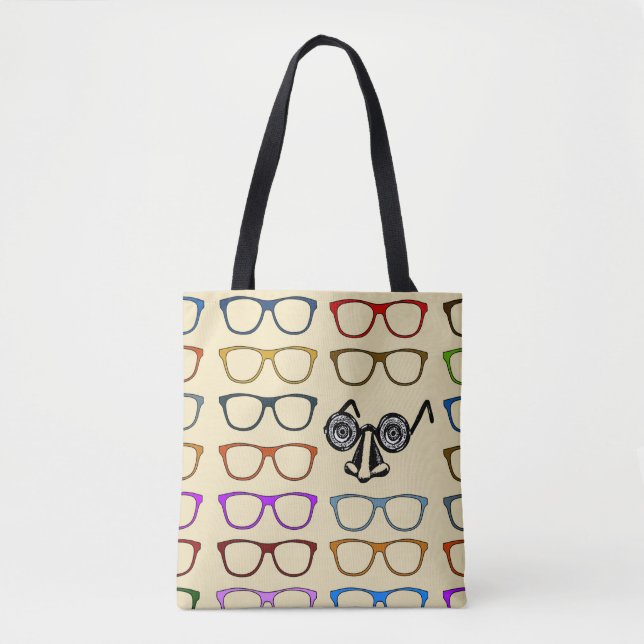 Bolsa Tote Escolhas - Óculos Whimsical (Frente)