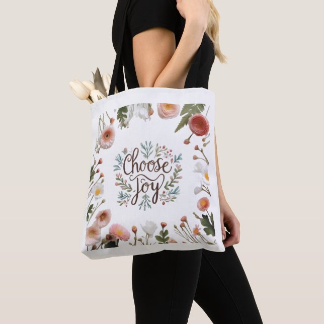 Bolsa Tote Escolher Joy (Close Up)