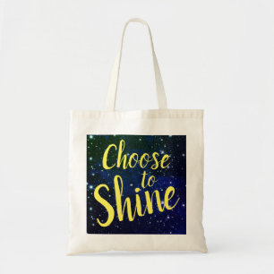 Bolsa Tote Escolher Shine Stars Cosmos
