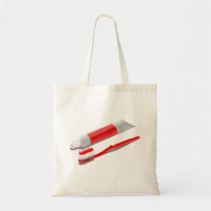 Bolsa Tote Escova de Dentes e Pasta de Dente