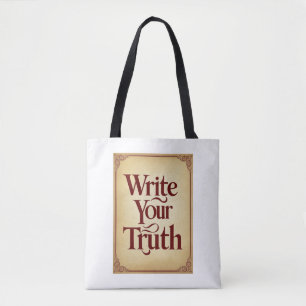 Bolsa Tote Escreva Sua Verdade