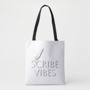 Bolsa Tote Escritores Autores Poetas Vibes de Escriba