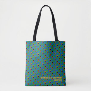 Bolsa Tote Escritura Cristã Azul ZAMBIA FLAG Isaiah