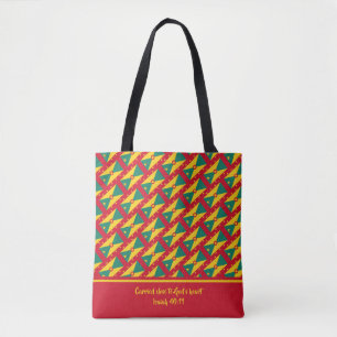 Bolsa Tote Escritura Cristã GRENADA FLAG Isaiah