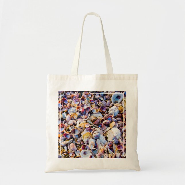 Bolsa Tote Escudos do mar pela costa de mar (Frente)
