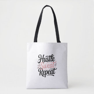 Bolsa Tote Esforço Suor Repetir Saco de Ginásio Motivacional