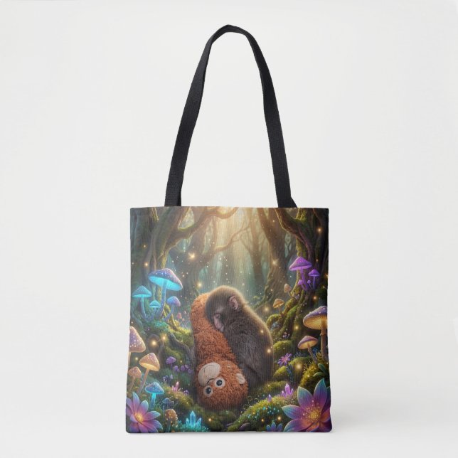 Bolsa Tote Esmurre o Bebê Macaco (Frente)