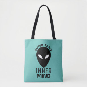 Bolsa Tote Espaço Exterior na Mente, Alienígena Extraterrestr