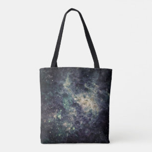Bolsa Tote Espaço Galáctico Sombrio Rock Legal