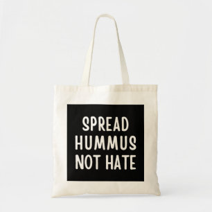 Bolsa Tote Espalhar Hummus sem Ódio