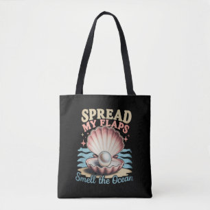 Bolsa Tote Espalhe Minhas Asas Sinta O Cheiro Do Oceano Engra