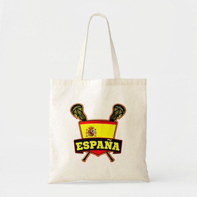 Bolsa Tote España Espanha Lacrosse (Frente)