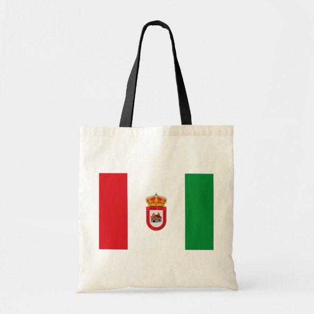 Bolsa Tote Espanha de Algodonales, bandeira da espanha (Frente)