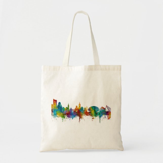 Bolsa Tote Espanha Skyline (Frente)