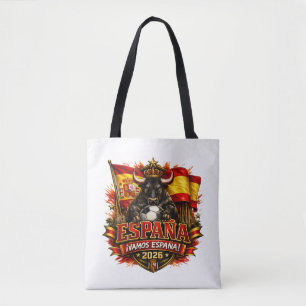 Bolsa Tote Espanha ¡Vamos España! 2026 Fã de Futebol
