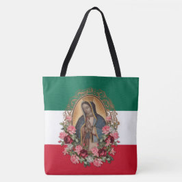 Bolsa Tote Espanhola de Guadalupe, Religiosa Mexicana