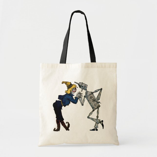 Bolsa Tote Espantalho e Homem-Tin (Frente)