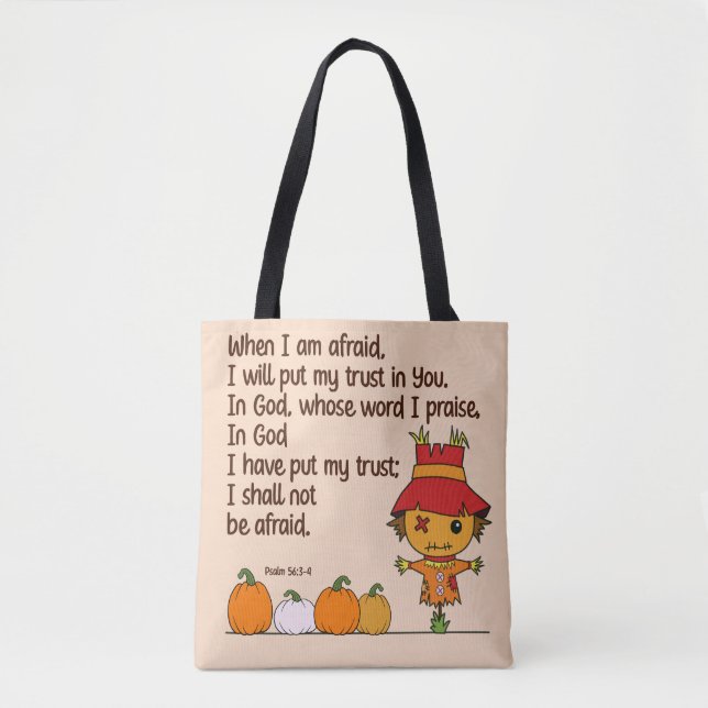 Bolsa Tote Espantalho quando tenho medo (Frente)