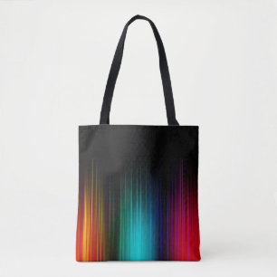 Bolsa Tote Espectro do arco-íris