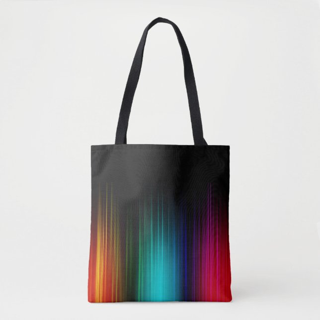 Bolsa Tote Espectro do arco-íris (Frente)