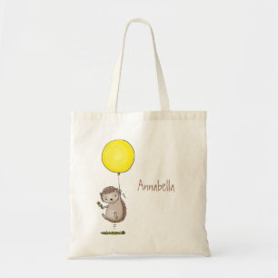 Bolsa Tote Espelho de ouriço e desenho de balão