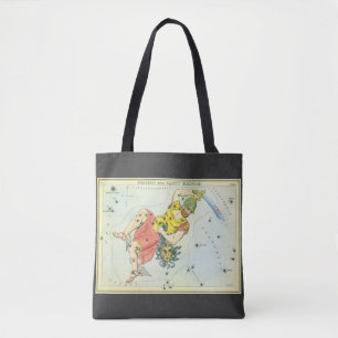 Bolsa Tote Espelho de Urânia, Mapa Celeste de Astronomia Anti