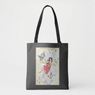 Bolsa Tote Espelho de Urânia, Mapa Celeste de Astronomia Anti