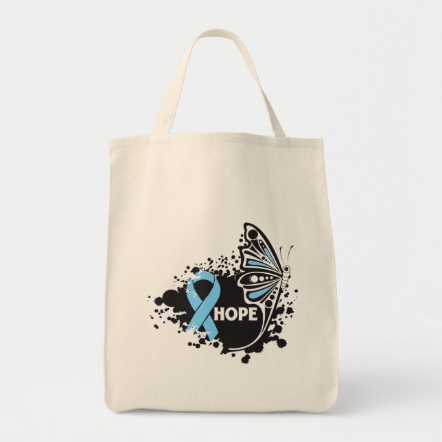Bolsa Tote Esperança da borboleta da doença de Addison (Frente)