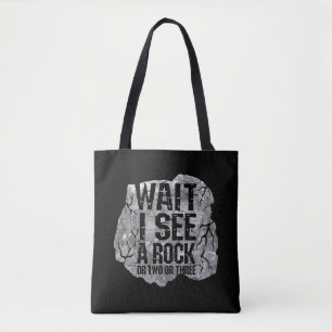 Bolsa Tote Espere, Vejo Uma Pedra
