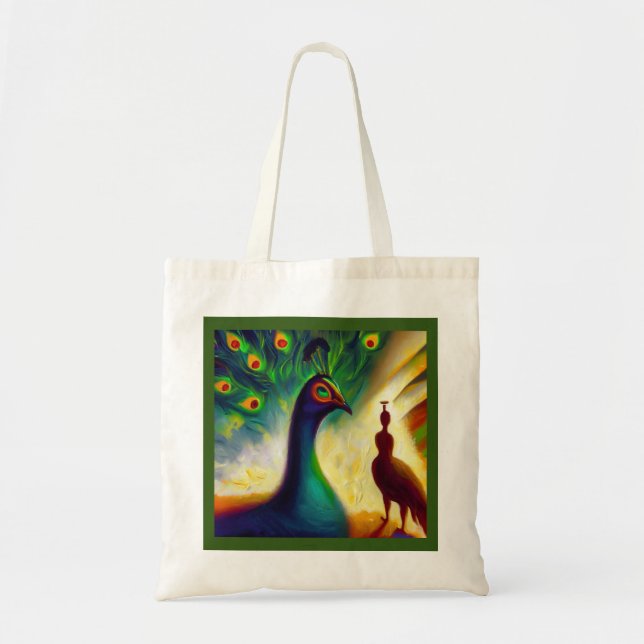 Bolsa Tote Espessura de Animais Pêssego 3 (Frente)