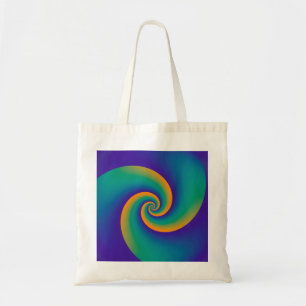 Bolsa Tote Espirais em Segundo Plano abstrato soft V