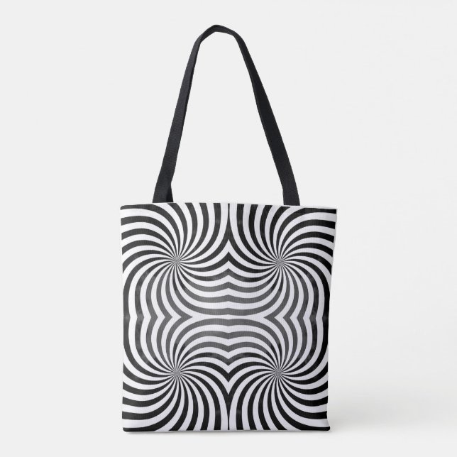 Bolsa Tote Espiral De Olhos Boggling (Verso)