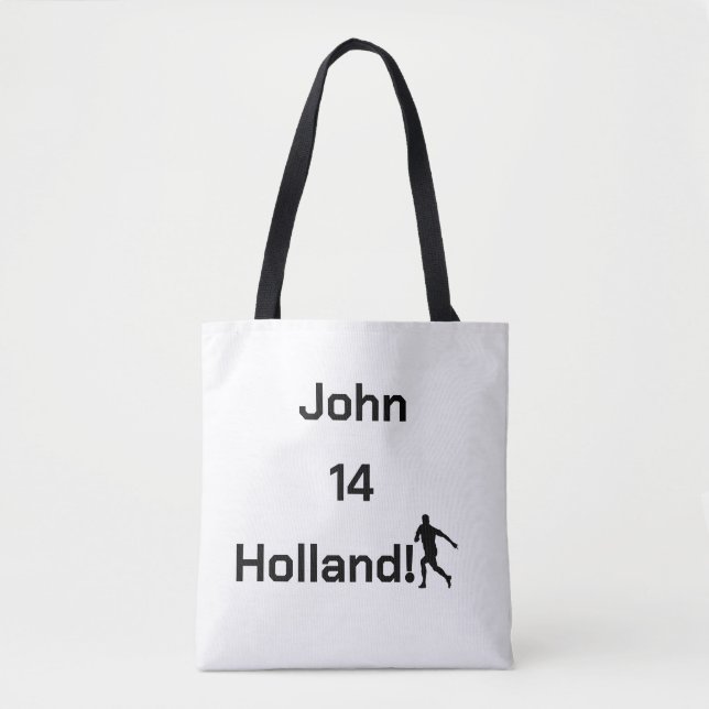Bolsa Tote Espírito Atlético de Futebol Personalizado da Hola (Frente)