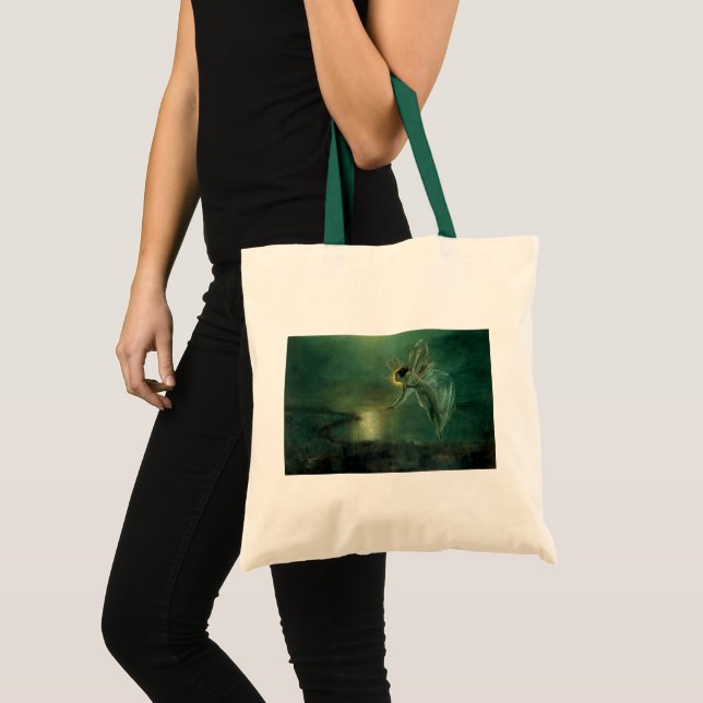 Bolsa Tote Espírito da Noite por Grimshaw, Fada Vitoriana (Frente (produto))