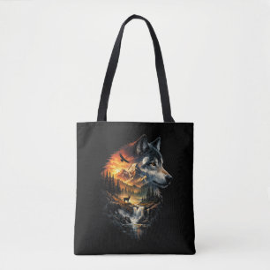 Bolsa Tote Espírito do Deserto Selvagem