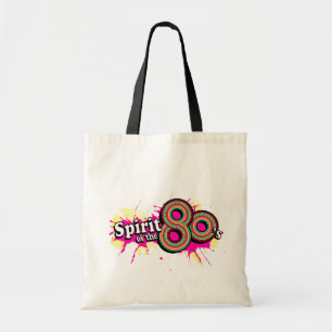 Bolsa Tote Espírito do saco de tote cor-de-rosa com pop anos