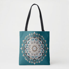Bolsa Tote Espiritual do Mandala Celestial Moderno Trendy Boh