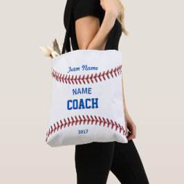 Bolsa Tote Esporte do basebol do treinador