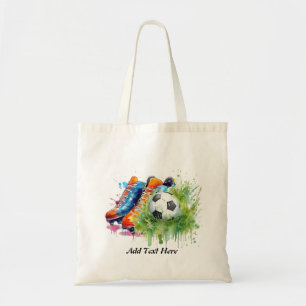 Bolsa Tote Esportes modernos conceberam bola de futebol