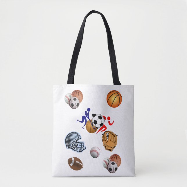 Bolsa Tote esportes para sacos (Frente)