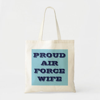 Bolsa Tote Esposa da Força Aérea Orgulhosa de Mala
