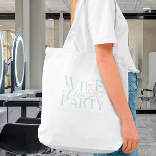 Bolsa Tote Esposa do Partido - Design de Bachelorette Persona
