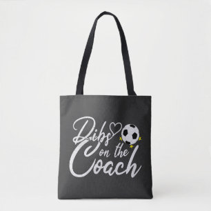 Bolsa Tote Esposa do Treinador de Futebol Reserva no Treinado