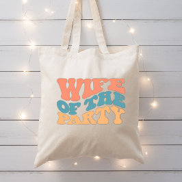Bolsa Tote Esposa Retro da Bachelorette do Partido