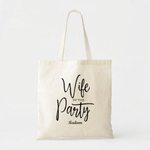 Bolsa Tote Esposa-Script da Bachelorette do Partido